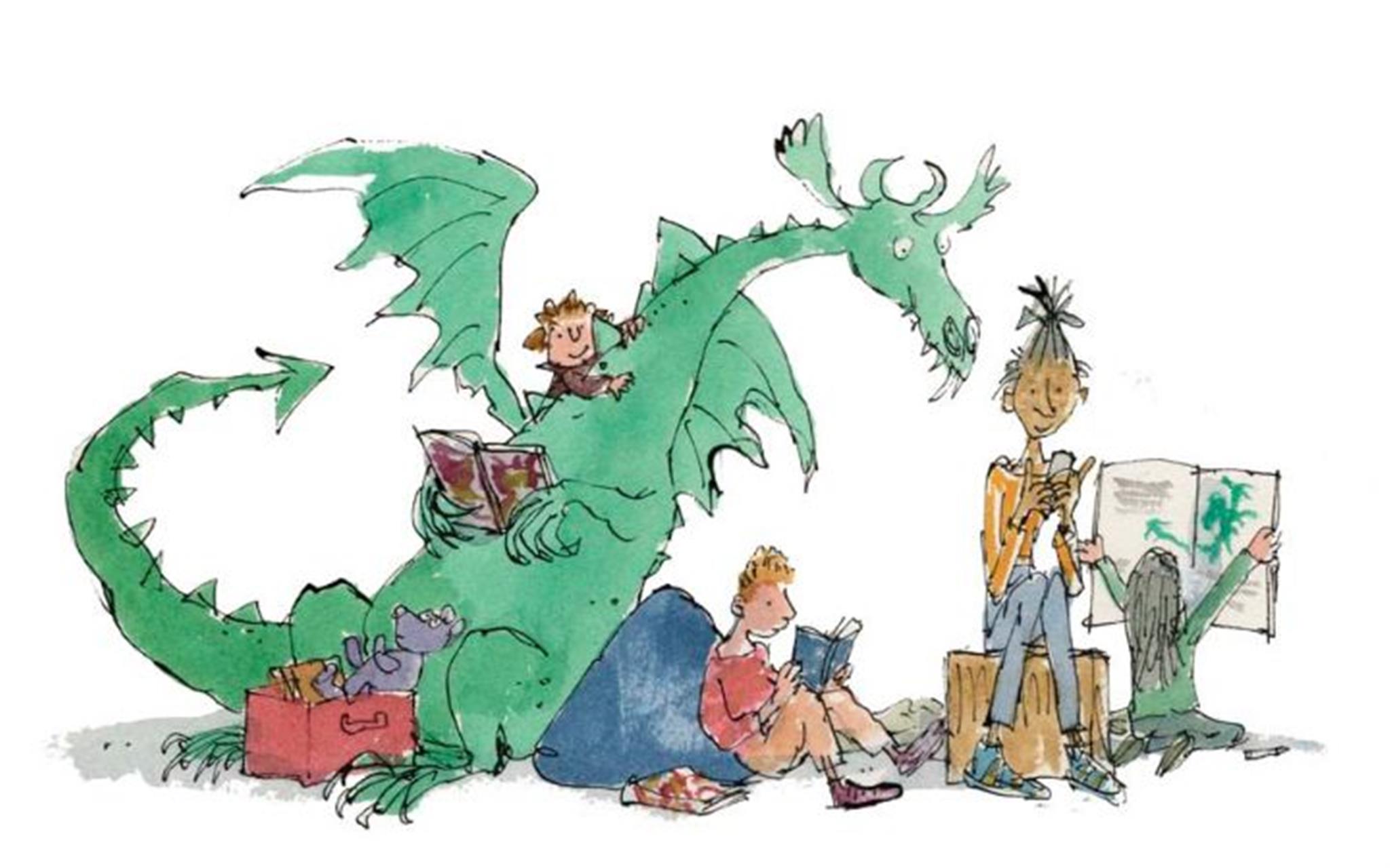 Quentin Blake Logo Quentin Blake Character Day