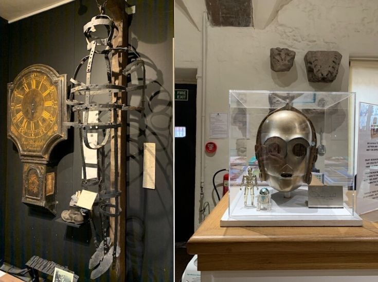 exhibits at Moyse's Hall Museum